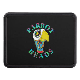 Parrot Heads Fan Fun In  Sun Designs Trailer Hitch Cover