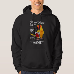 Parrot House Rules It's Mine I Sun Conure Hoodie