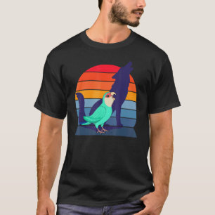 Parrot I Howling Wolf I Screaming Peach faced Blue T-Shirt
