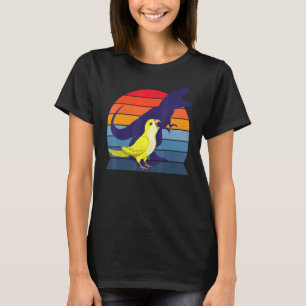 Parrot I Tyrannosaurus Rex I Screaming Yellow Luti T-Shirt