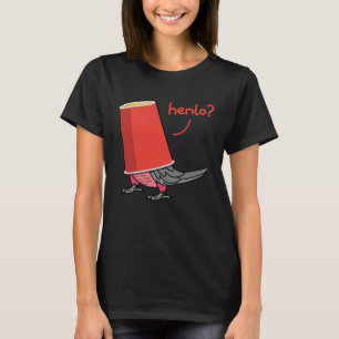 Parrot In A Cup Henlo I Rose breasted Galah Cocka T-Shirt