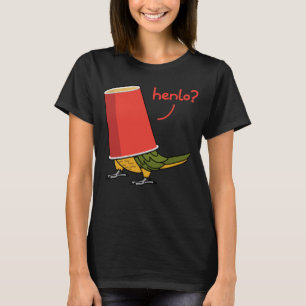 Parrot In A Cup  Henlo I Senegal Parrot T-Shirt