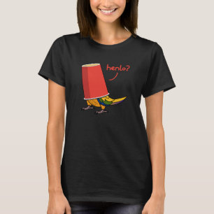 Parrot In A Cup Henlo I Sun Conure T-Shirt
