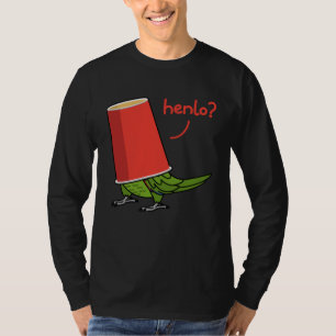 Parrot In A Cup Henlo I Yellow naped Amazon T-Shirt