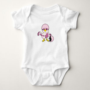 Parrot in Egg with Eggshell.PNG Baby Bodysuit