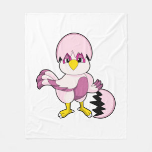 Parrot in Egg with Eggshell.PNG Fleece Blanket