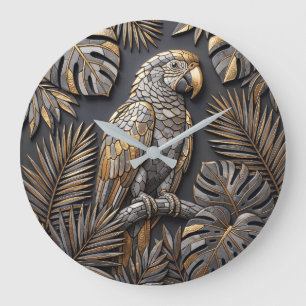 parrot large clock