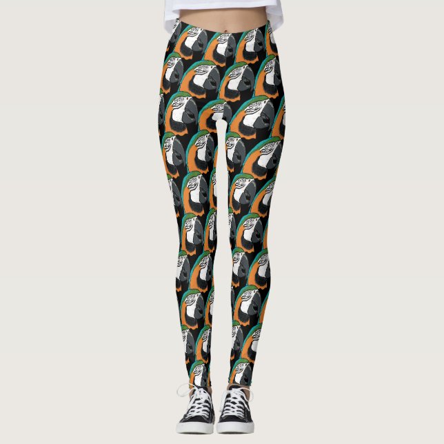 Parrot Leggings (Front)