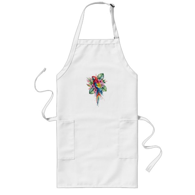 Parrot Long Apron (Front)