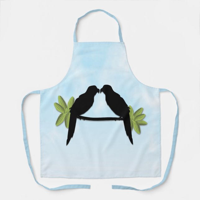 Parrot Love Apron (Front)