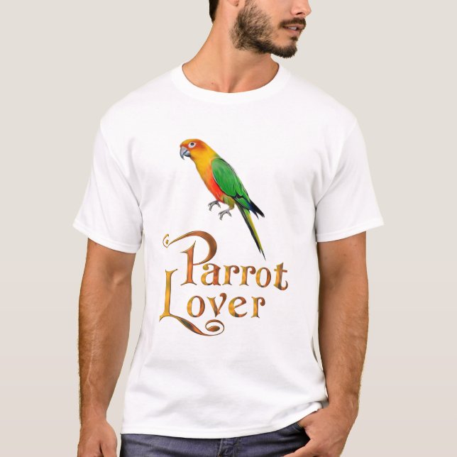 Parrot lover T-Shirt (Front)
