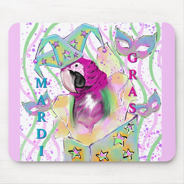 Parrot Mouse Pad (Front)
