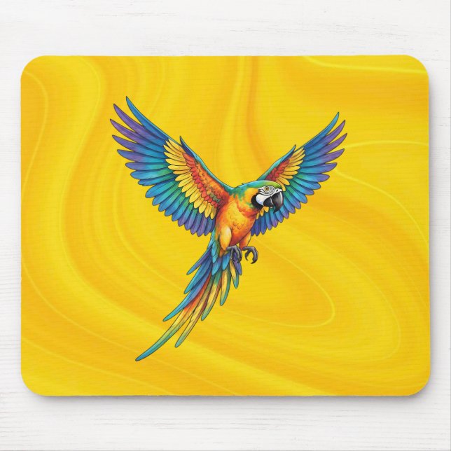 Parrot Mouse Pad (Front)