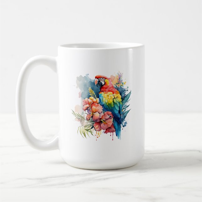 Parrot Mug (Left)