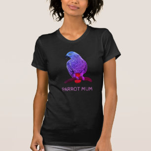 Parrot mum African grey parrot T-Shirt