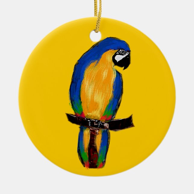 Parrot Ornament (Front)