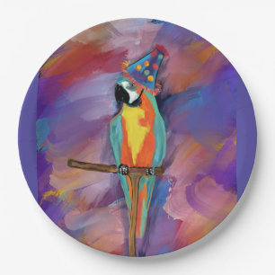 PARROT PAPER PLATE