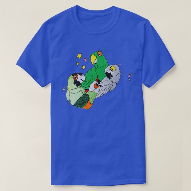 Parrot Performance Flock T-Shirt (Design Front)