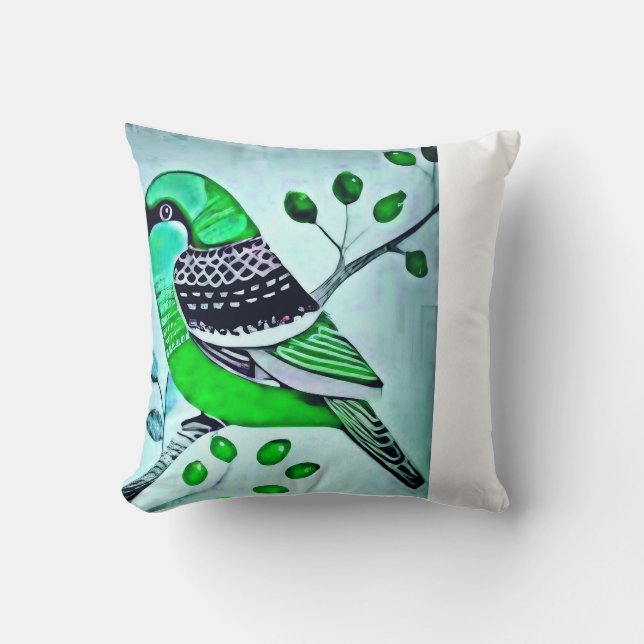 Parrot pillow (Front)