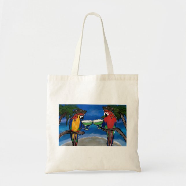 Parrot Pirates Tote Bag (Front)