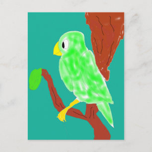 Parrot Postcard
