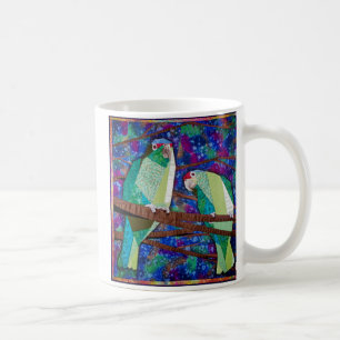 Parrot Quilt Mug