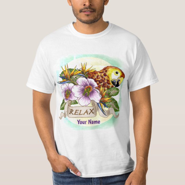 Parrot Relax t-shirt (Front)
