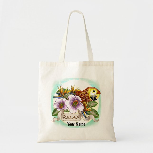 parrot relax tote bag (Front)