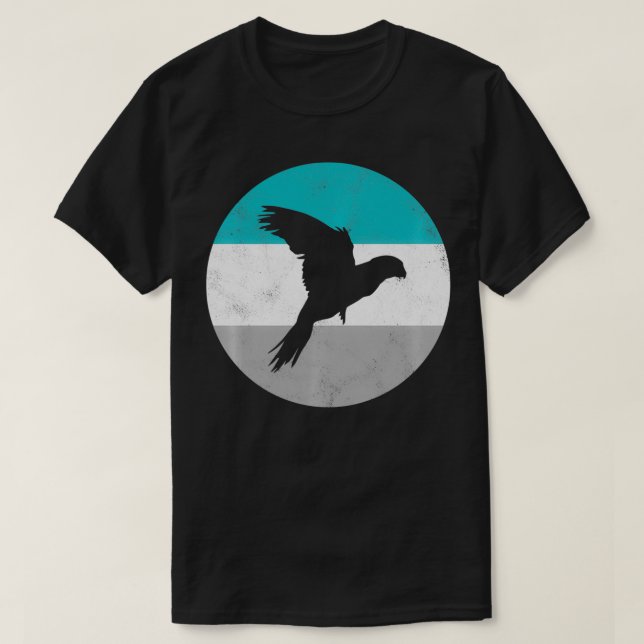 Parrot Retro Bird Gift For Men or Boys Pullover  (Design Front)