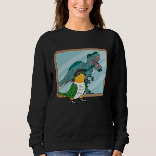 Parrot & Rex Reflection I Black headed Caique Sweatshirt