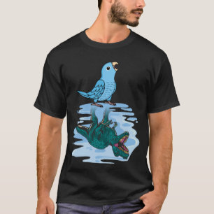 Parrot & Rex Reflection I Blue Parrotlet T-Shirt