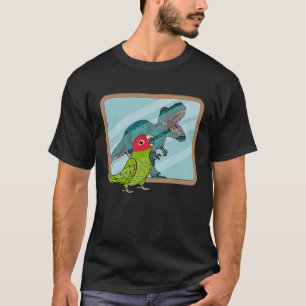 Parrot & Rex Reflection I Cherry headed Conure T-Shirt