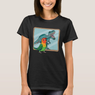 Parrot & Rex Reflection I Fischers Lovebird T-Shirt