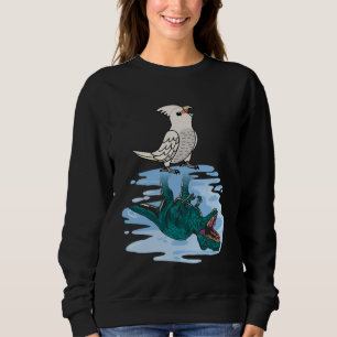 Parrot & Rex Reflection I Goffins Cockatoo Sweatshirt