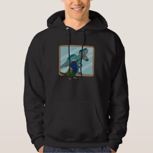 Parrot & Rex Reflection I White capped Pionus Hoodie