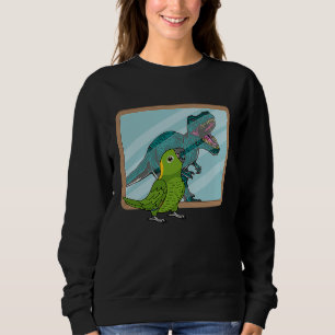 Parrot & Rex Reflection I Yellow naped Amazon Sweatshirt