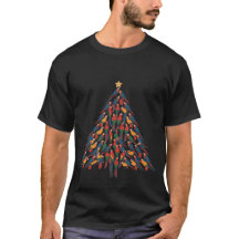 Parrot sapin de Noël,, Amusant mignon t-shirt Parr