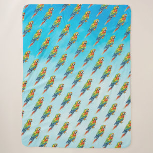 Parrot Sherpa Blanket