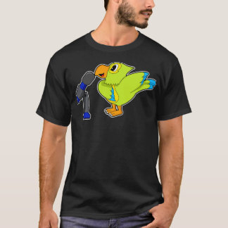Parrot Singer Microphone Music T-Shirt