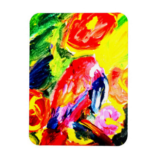 Parrot summer joy magnet