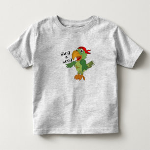 Parrot toddler t-shirt