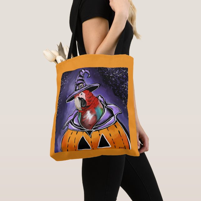 Parrot Tote Bag (Close Up)