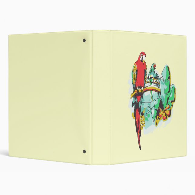 Parrot Trio Binder (Background)
