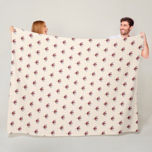 Parrot Tulip Fleece Blanket