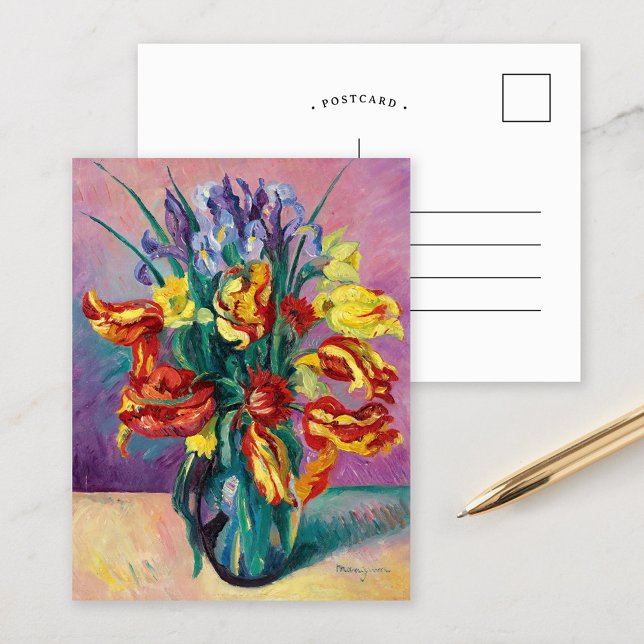 Parrot Tulips | Henri Manguin Postcard (Creator Uploaded)