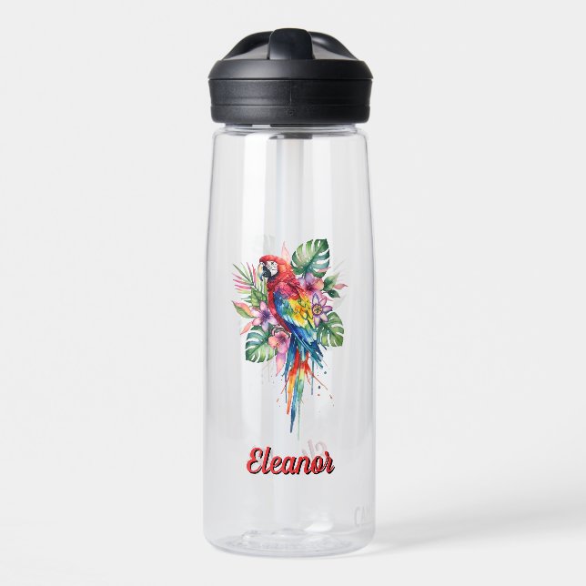 Parrot Water Bottle (Front)