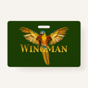 Parrot Wingman Badge