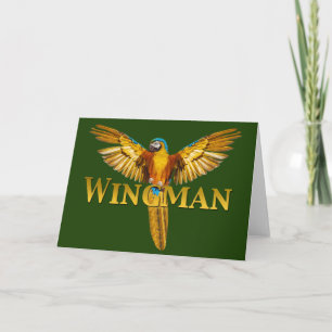 Parrot Wingman Card