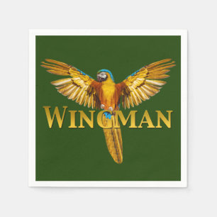 Parrot Wingman Napkin