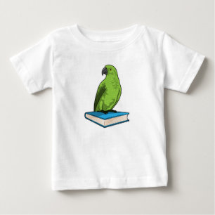 Parrot with Book Baby T-Shirt